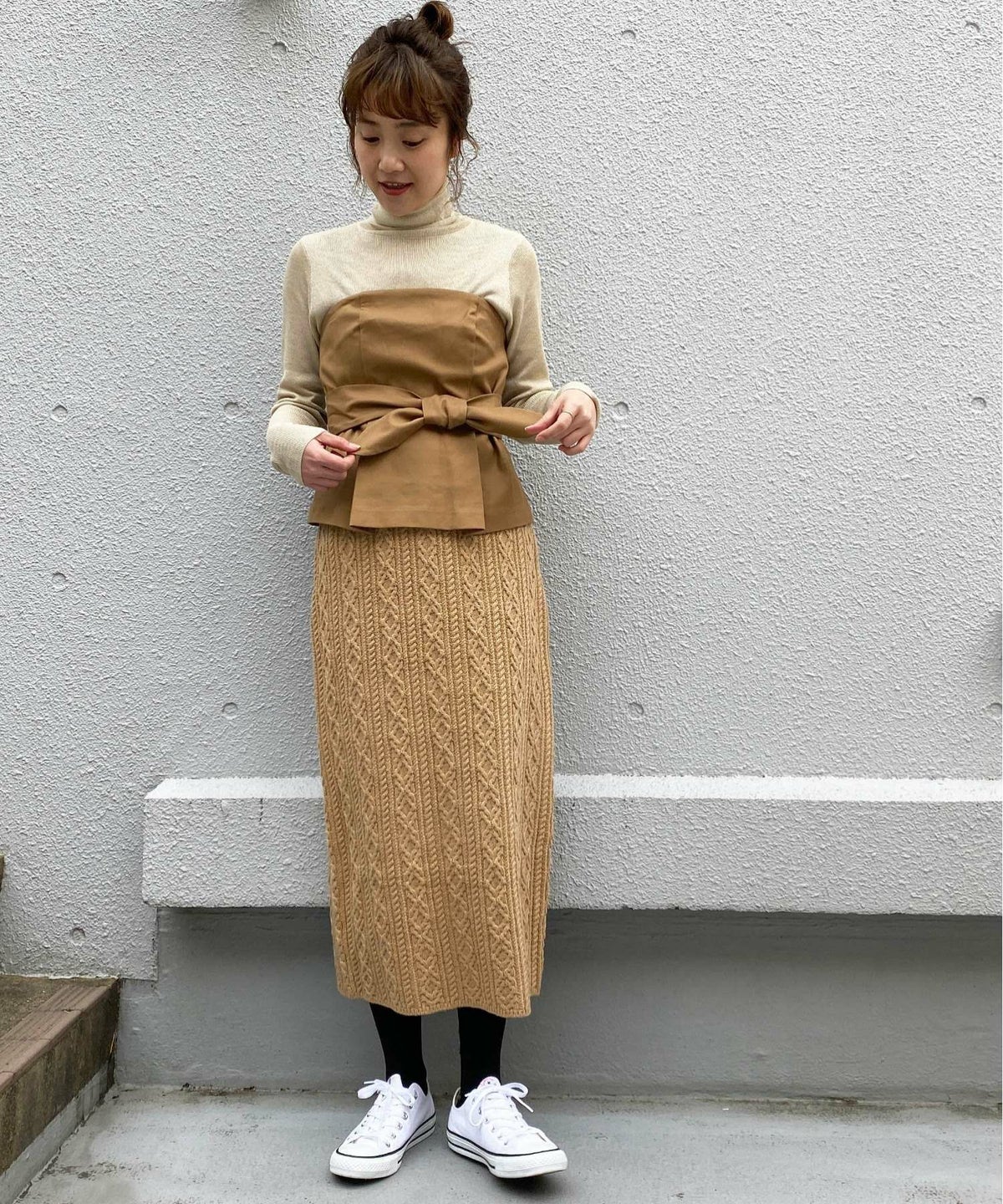 model：H164　着用サイズ：M