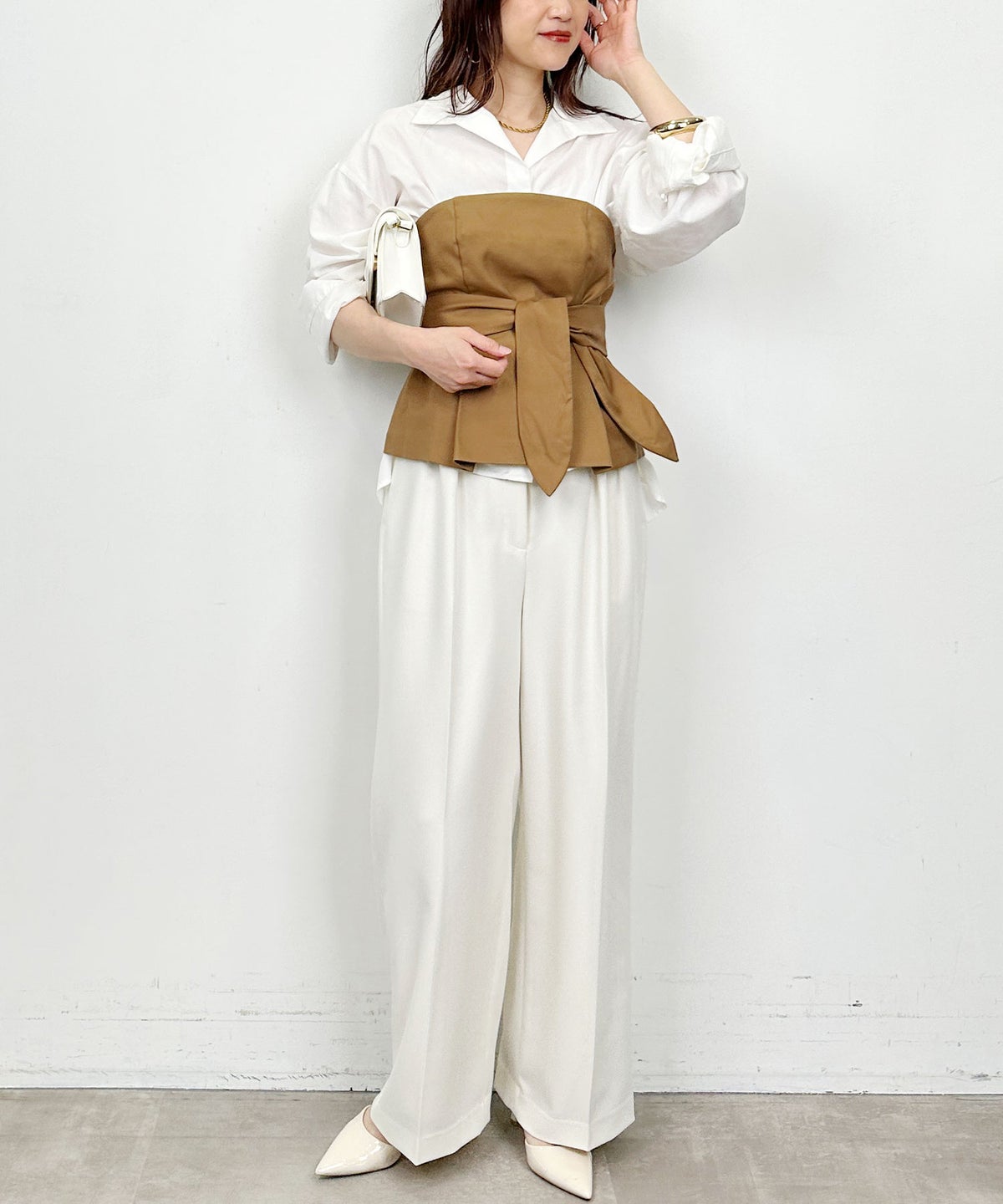 model：H164　着用サイズ：M