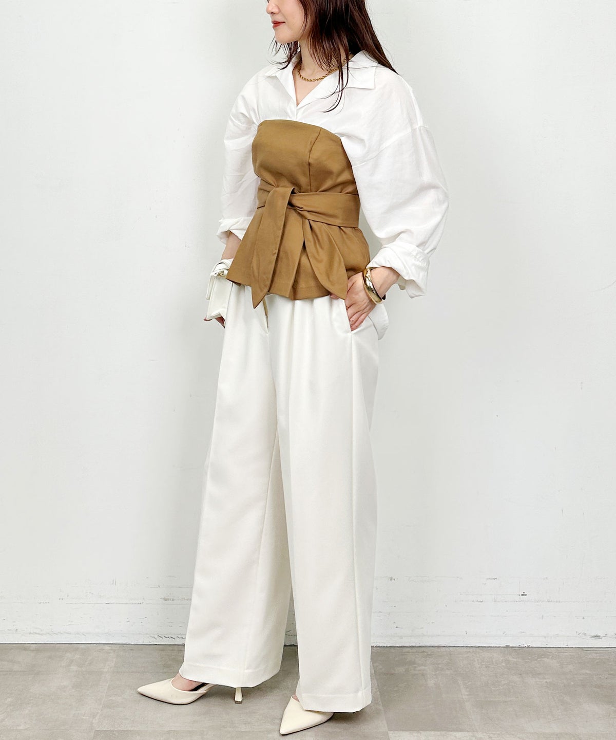 model：H164　着用サイズ：M