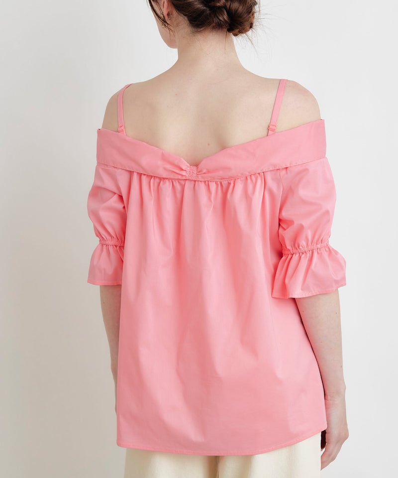 model：H160　着用サイズ：M　ピンク