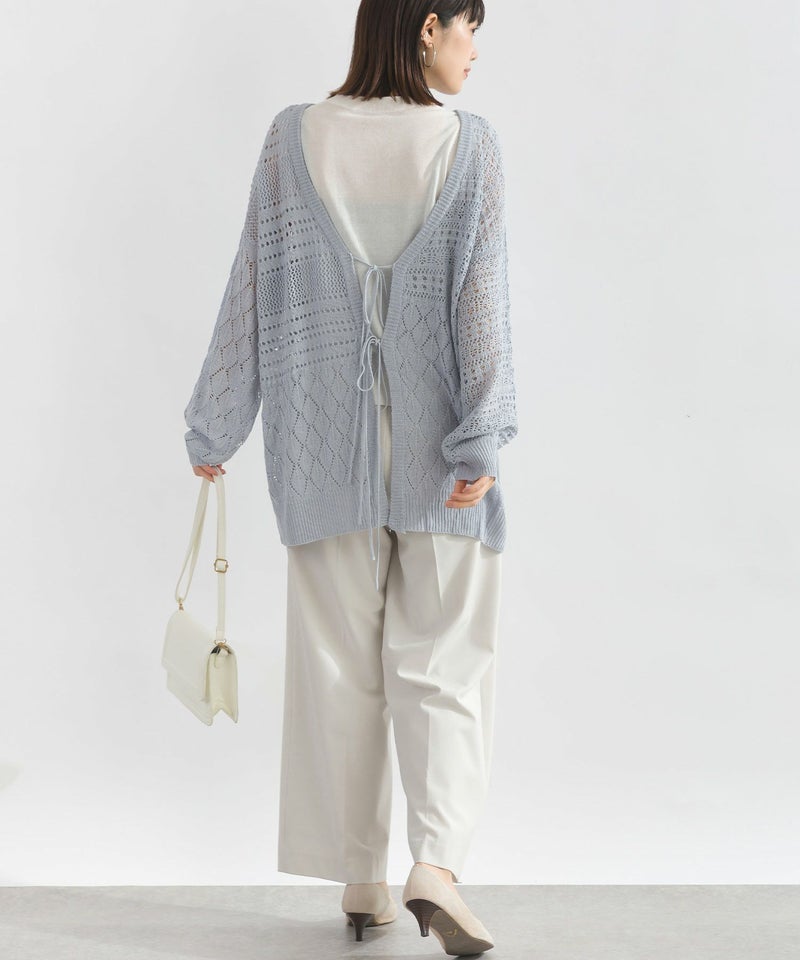 model：H162　着用サイズ：M　サックスブルー