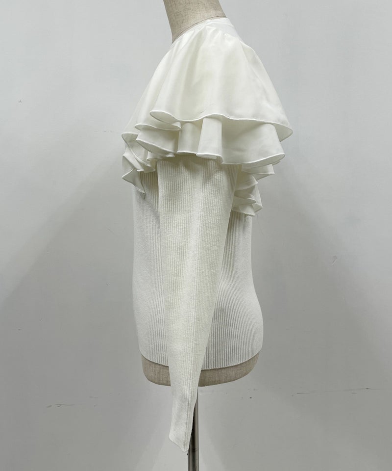 着用トルソーサイズ：B80, W60, H86 (Mサイズ着用）横