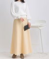 model：H160　着用サイズ：M　ベージュ