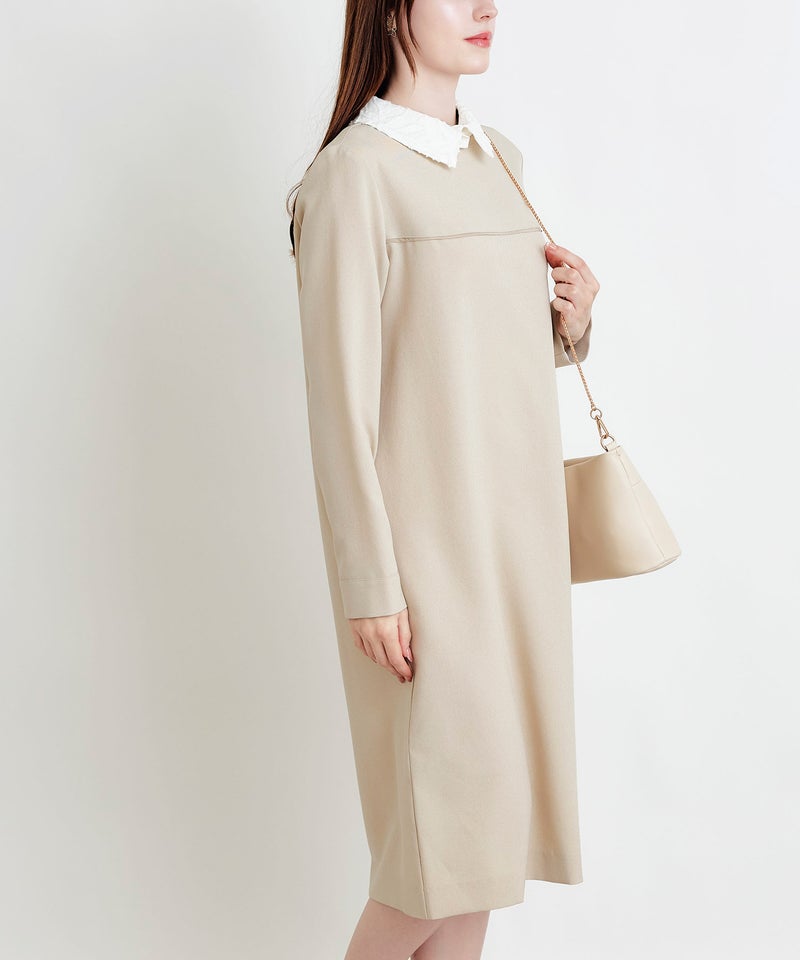 model：H160　着用サイズ：M　ベージュ