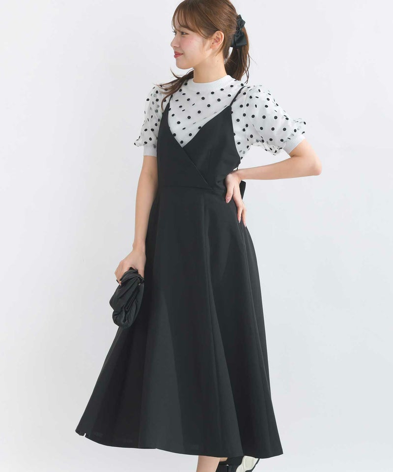 model：H165　着用サイズ：M　ブラック