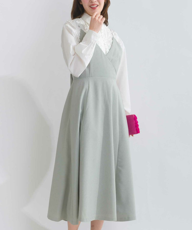 model：H165　着用サイズ：M　ライトグレー