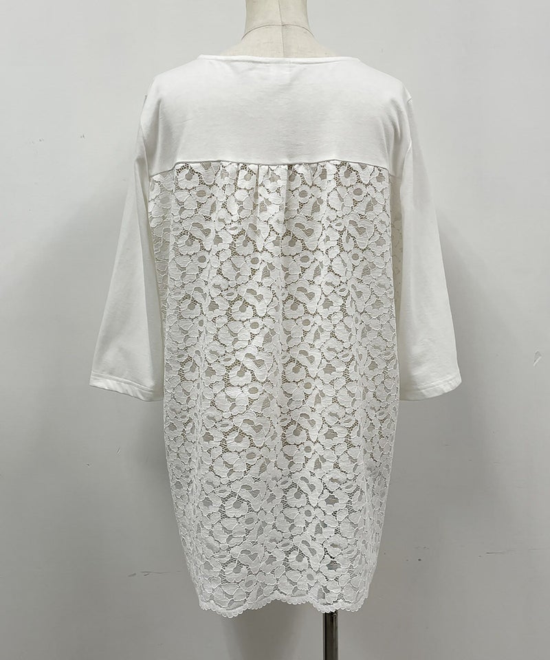 着用トルソーサイズ：B80, W60, H86 (Mサイズ着用）後ろ