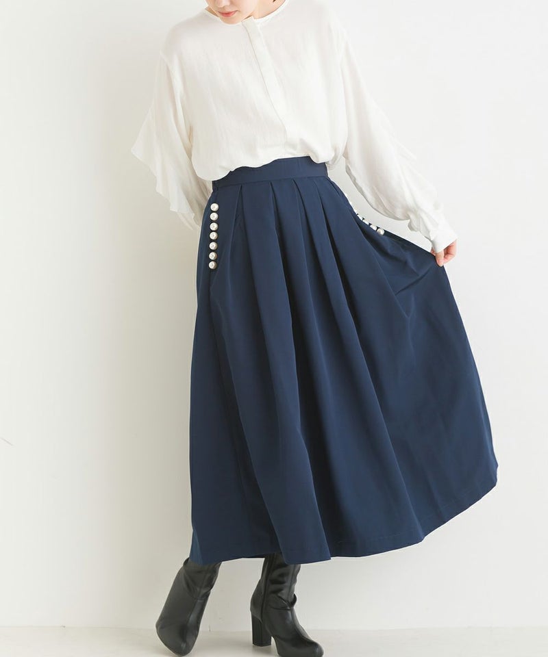 model：H162　着用サイズ：M　ネイビー