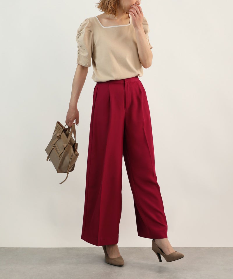 model：H164　着用サイズ：M　チェリーピンク