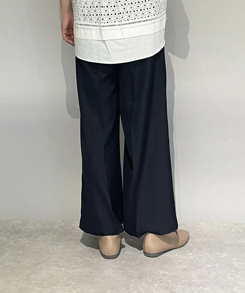 model：H164　着用サイズ：M　ネイビー