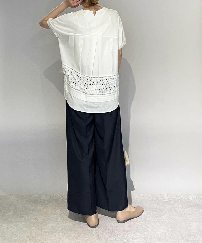 model：H164　着用サイズ：M　ネイビー