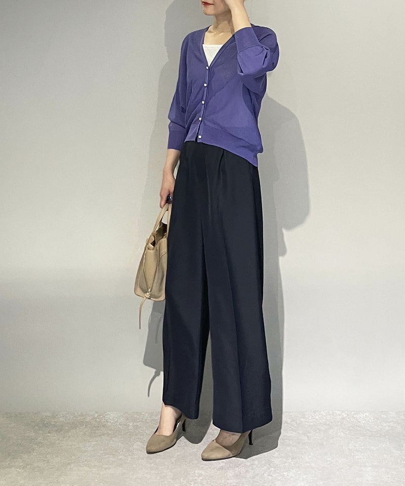 model：H164　着用サイズ：M　ネイビー