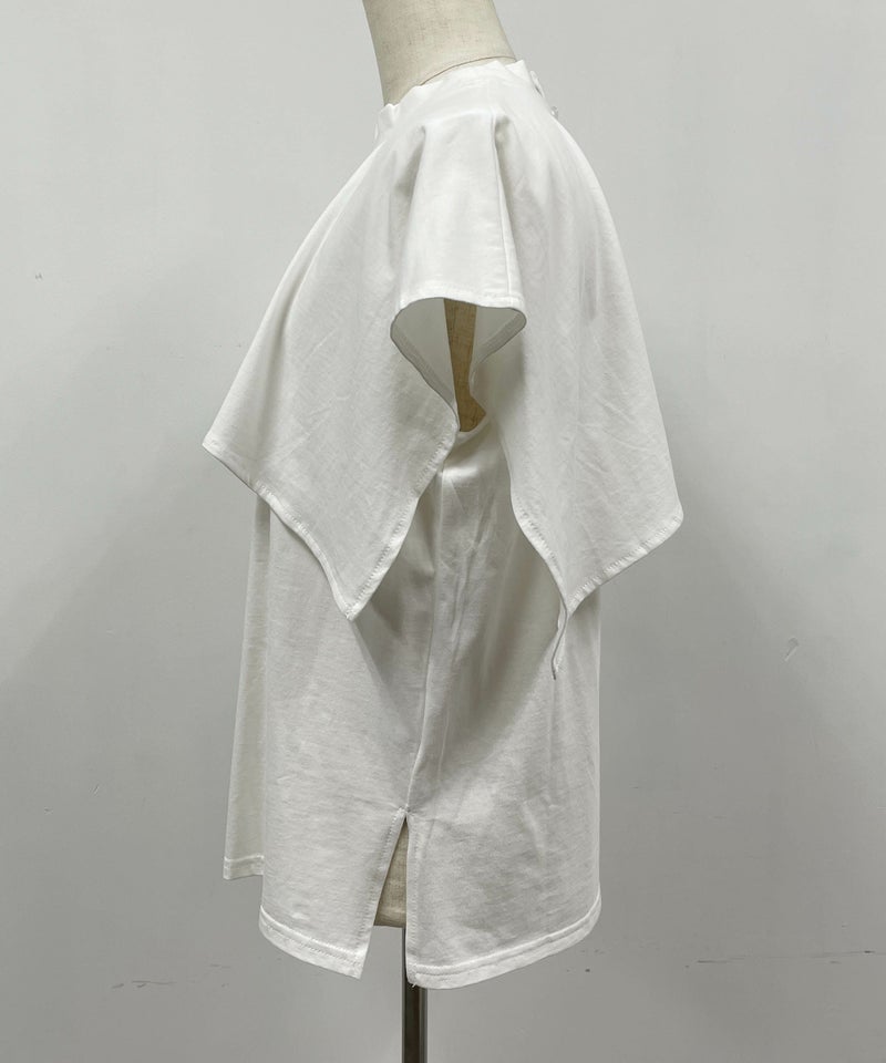 着用トルソーサイズ：B80, W60, H86 (Mサイズ着用）横