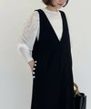 model：H164　着用サイズ：M　ブラック