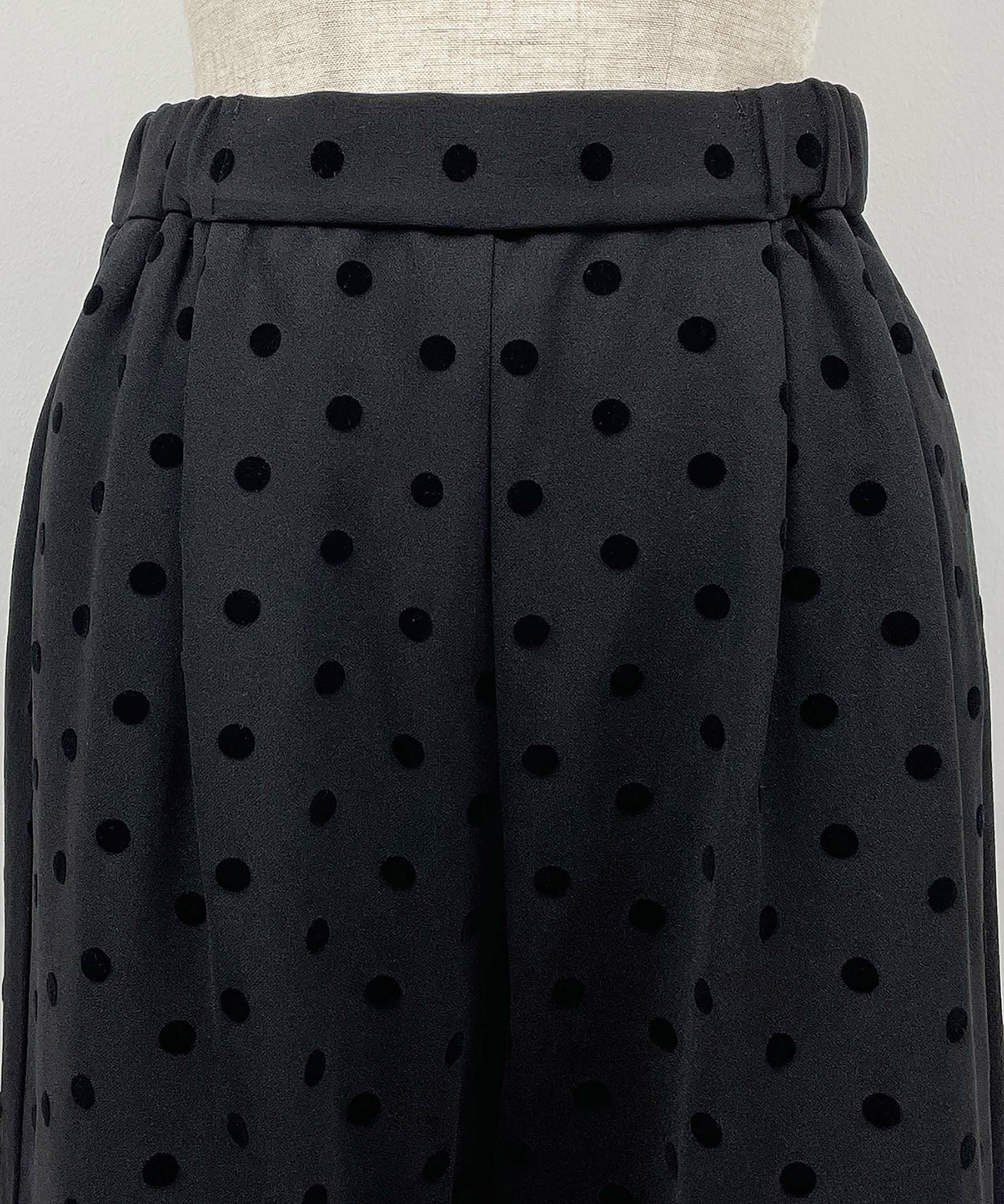 フロッキードットストレッチワイドパンツ | PICCIN (ピッチン) 公式通販