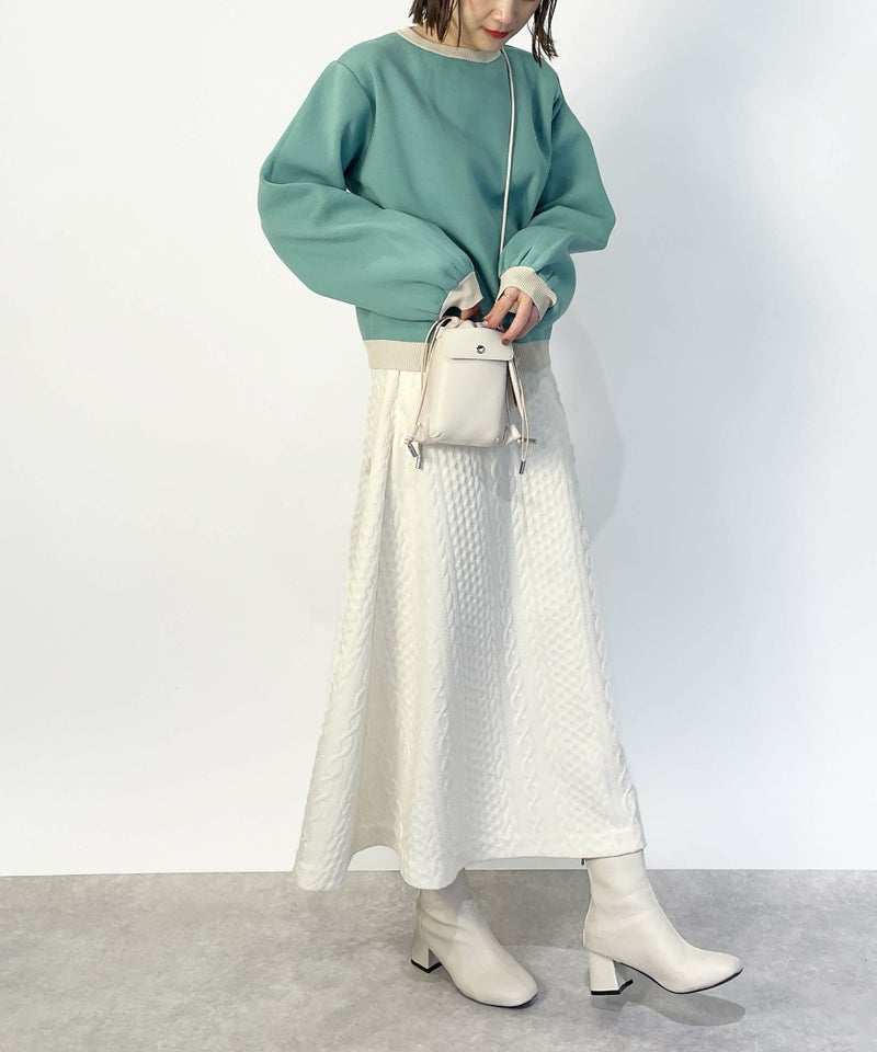 model：H164　着用サイズ：L　グリーン