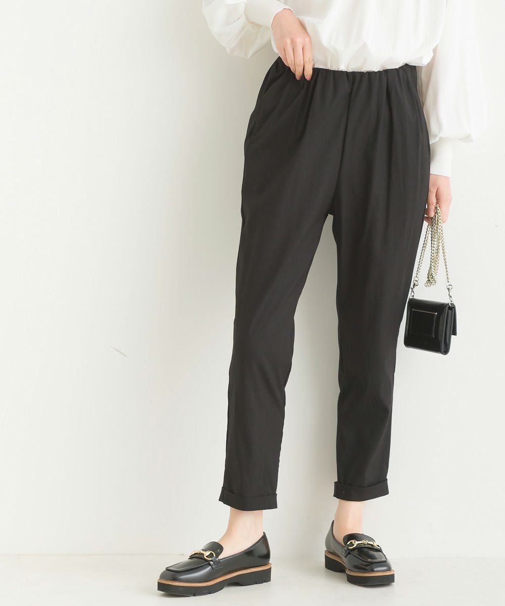 定番】【日本製】 ストレッチ ウエストギャザーパンツ | PICCIN