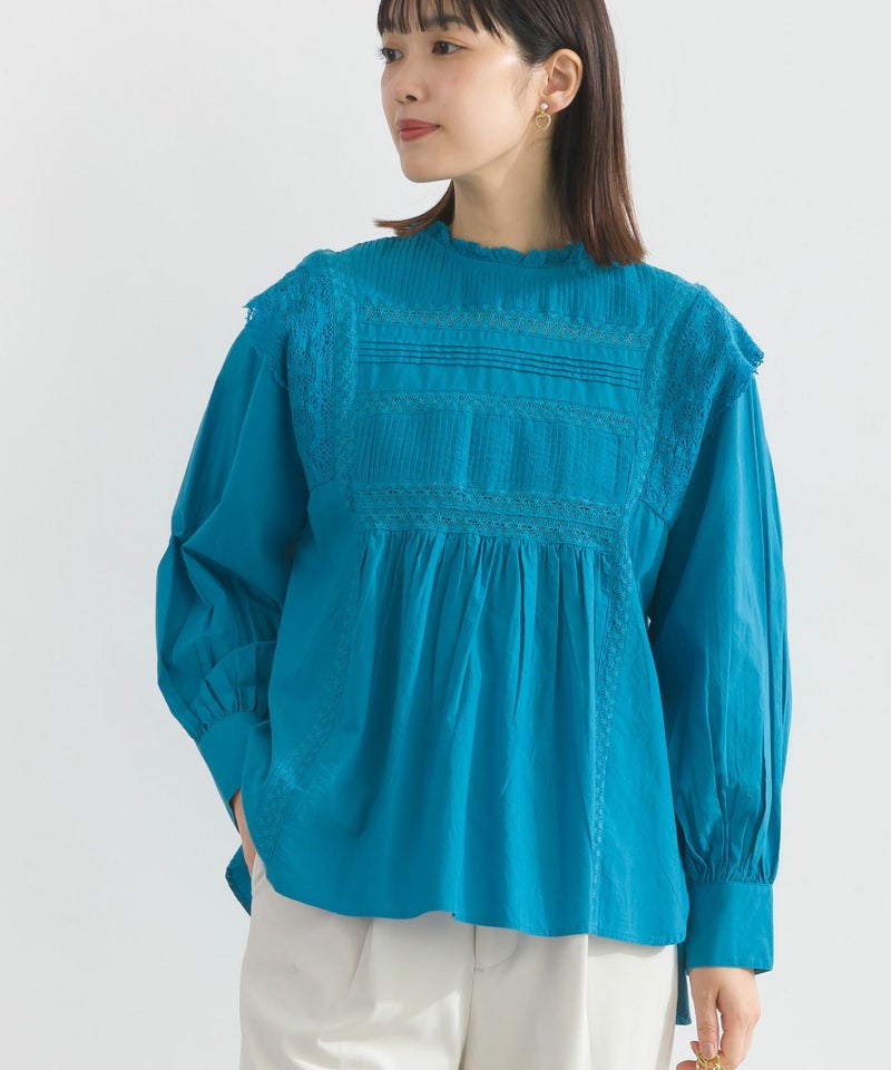 model：H162　着用サイズ：M　ブルー