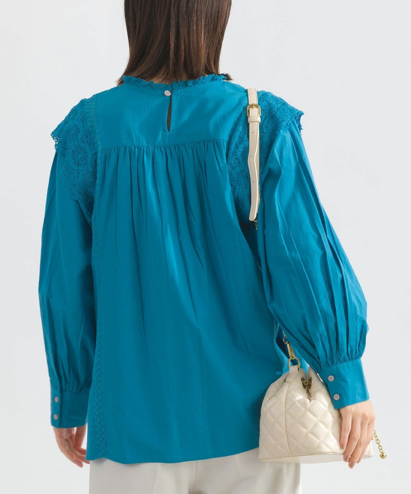 model：H162　着用サイズ：M　ブルー