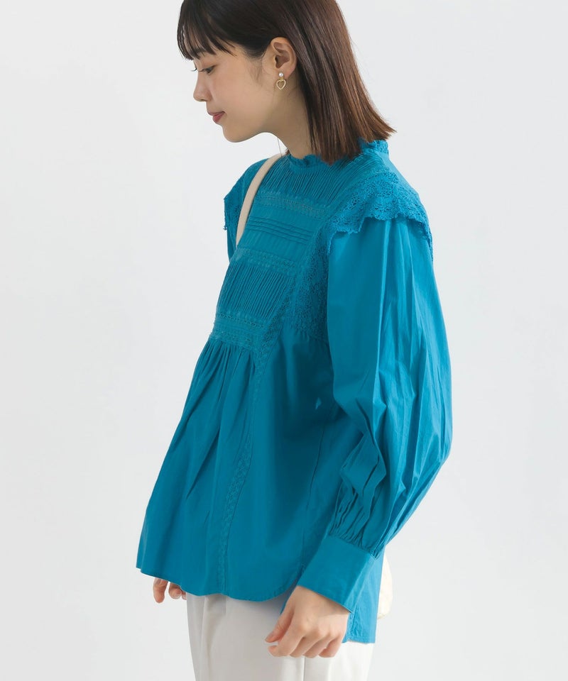 model：H162　着用サイズ：M　ブルー