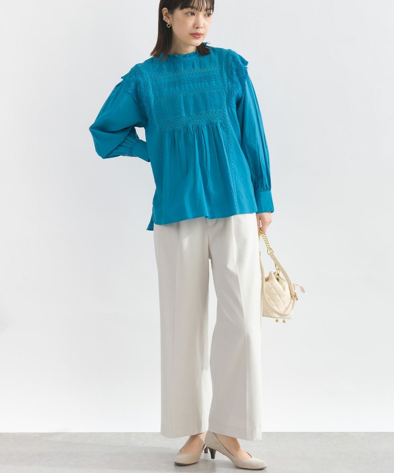 model：H162　着用サイズ：M　ブルー