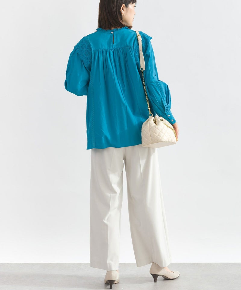 model：H162　着用サイズ：M　ブルー