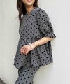model：H162　着用サイズ：M　グレー　(セットアップ)