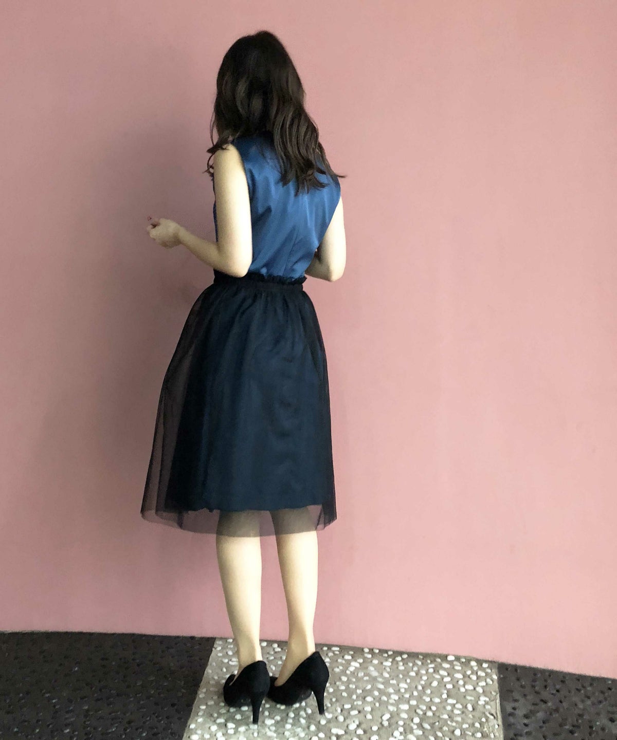 model：H156　着用サイズ：M　ダークグリーン