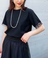 model：H164　着用サイズ：M　オフホワイト