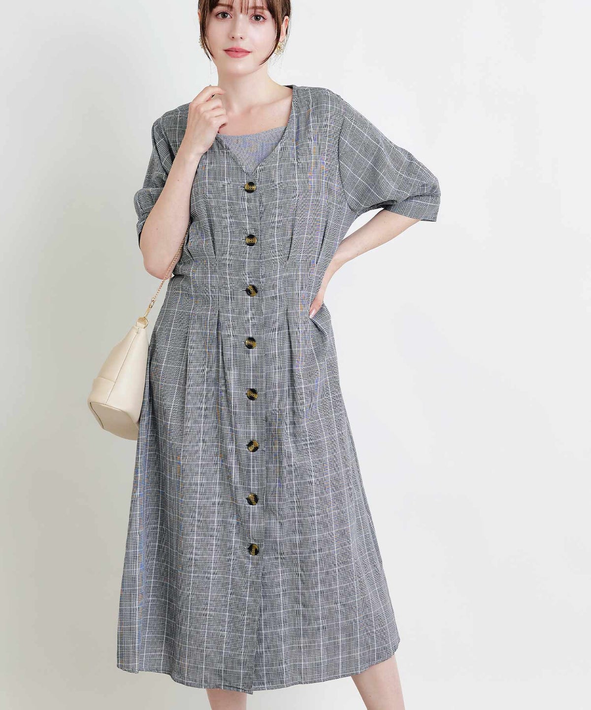 model：H160　着用サイズ：M　ブラック系その他