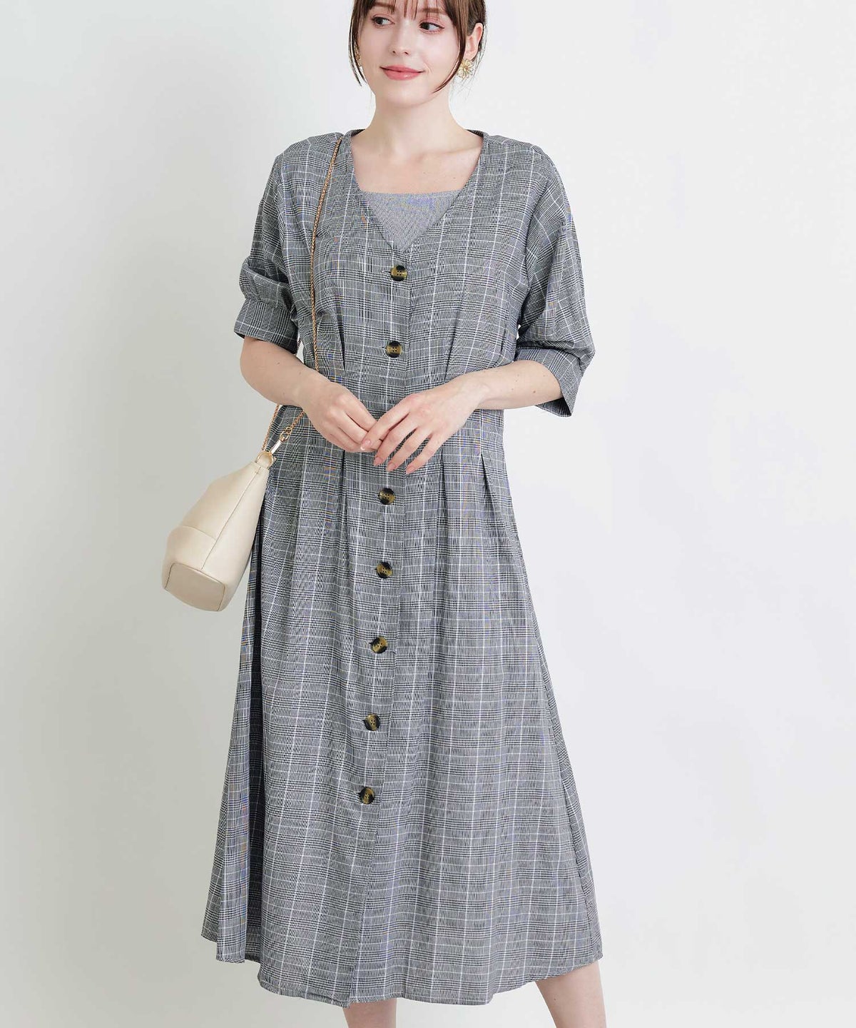 model：H160　着用サイズ：M　ブラック系その他