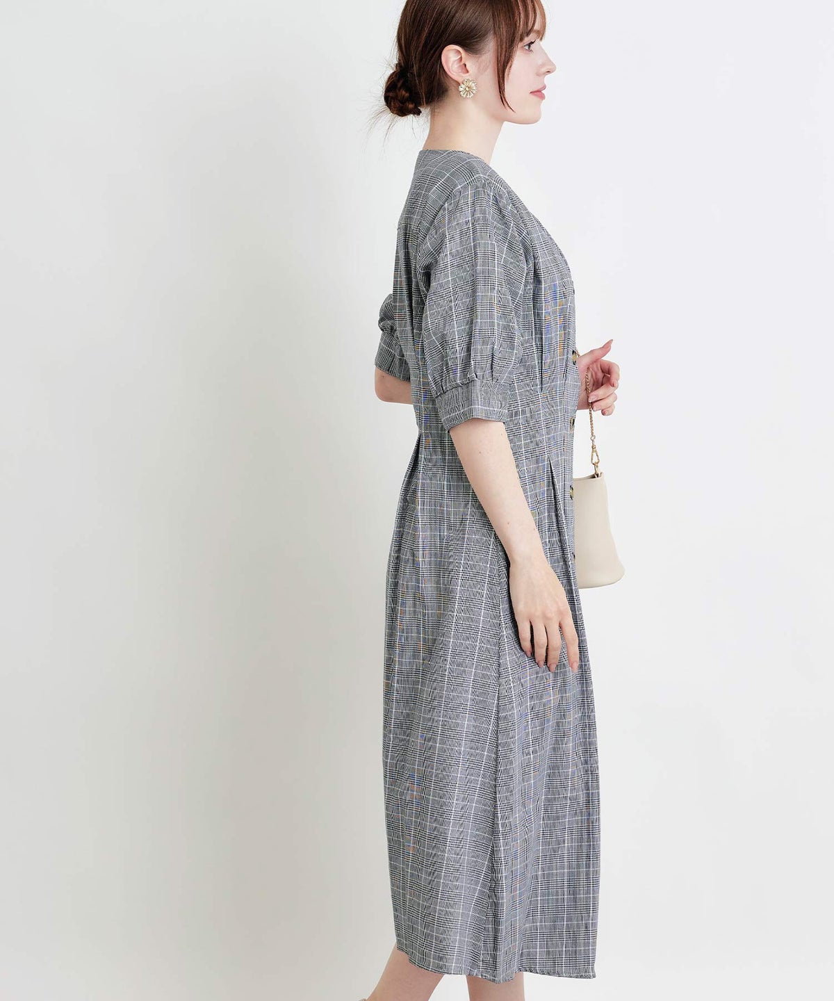 model：H167　着用サイズ：L　ブラック系その他