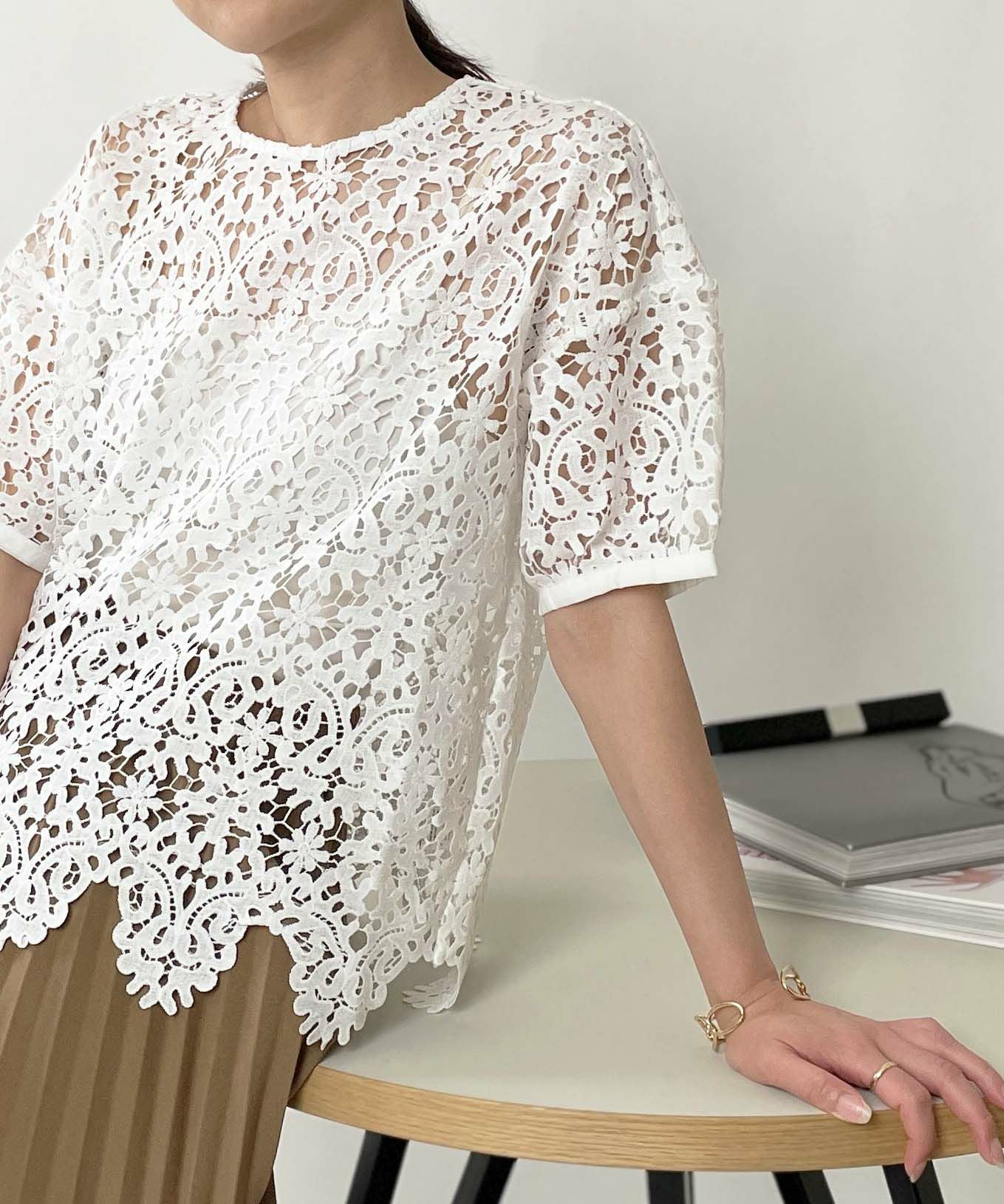 ケミカルレースブラウス | PICCIN (ピッチン) 公式通販