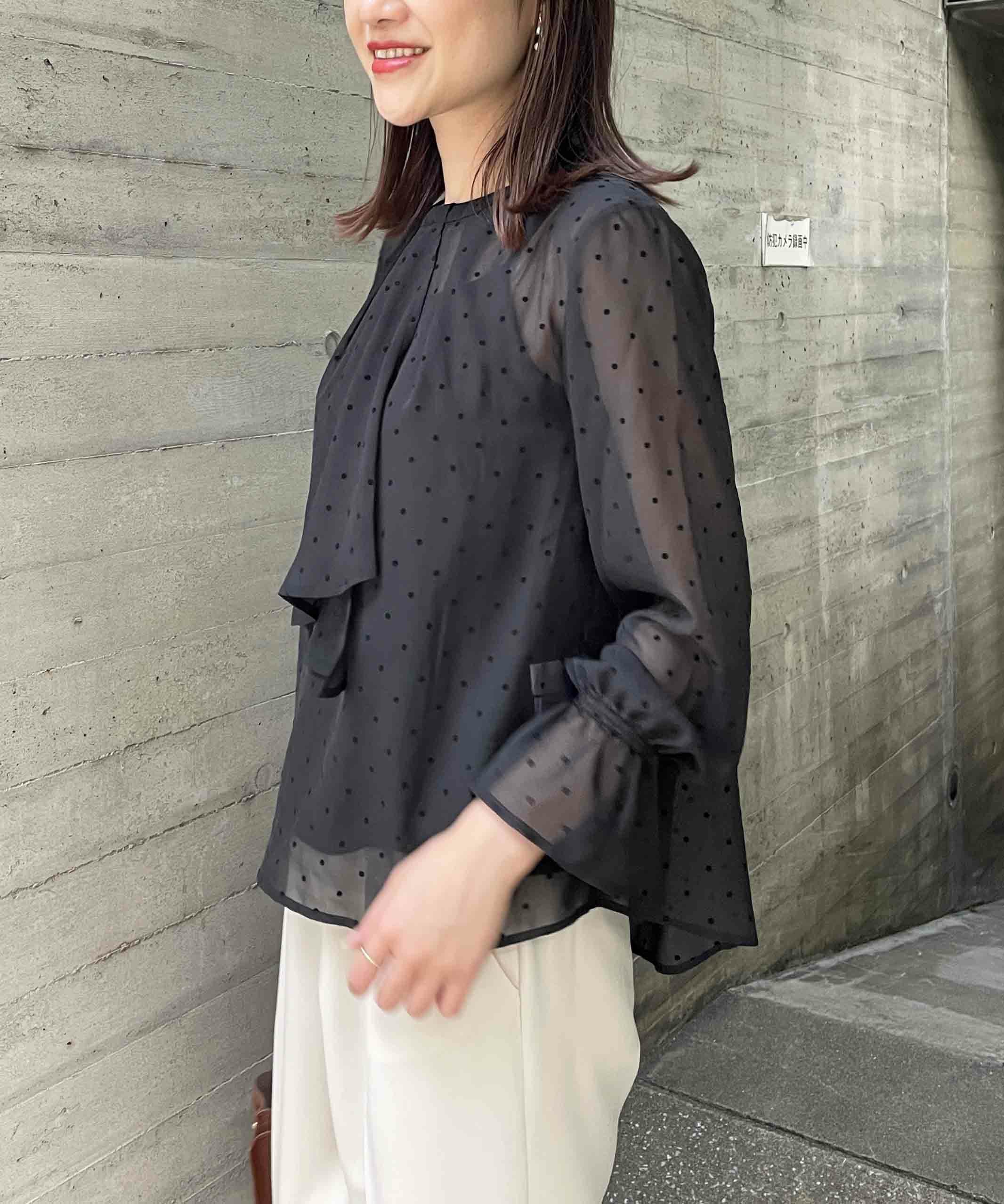 ロロピアーナ　ボウタイ付　ブラウス LORO PIANA/ロロ・ピアーナ_men通販 | Tシャツ【送料無料】【店頭受取