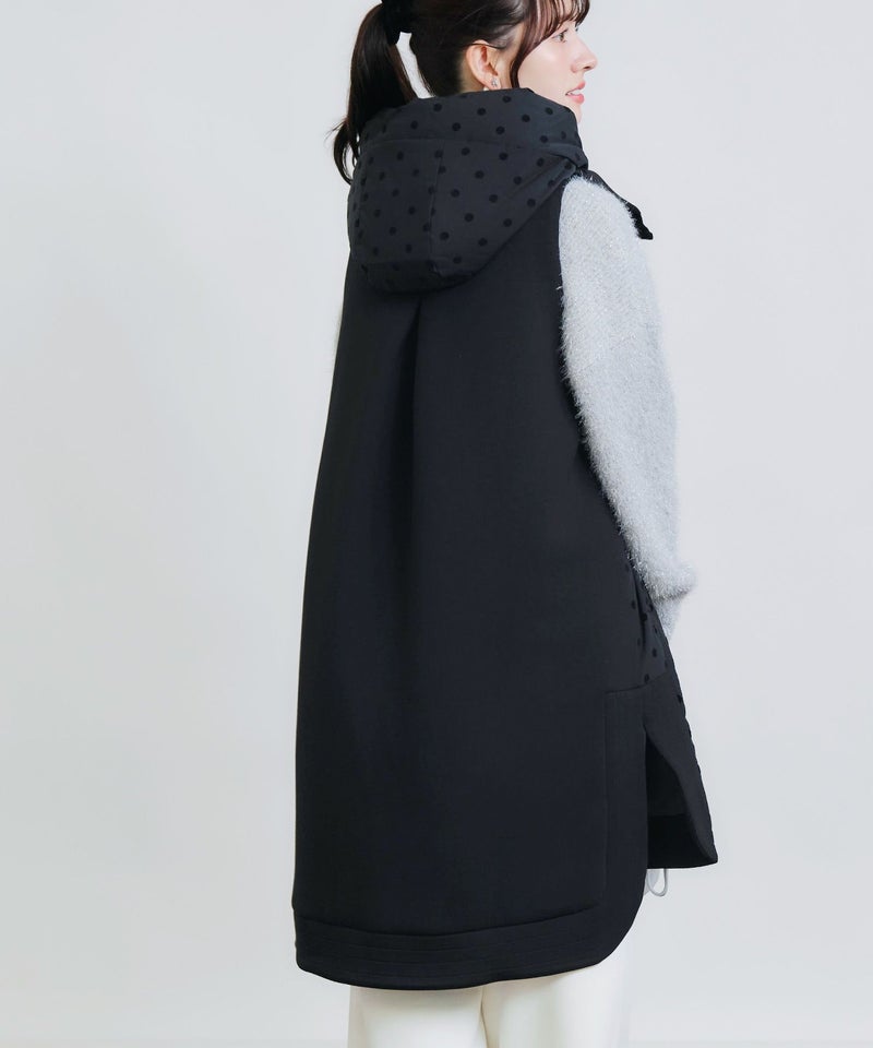 model：H155　着用サイズ：M　フードあり