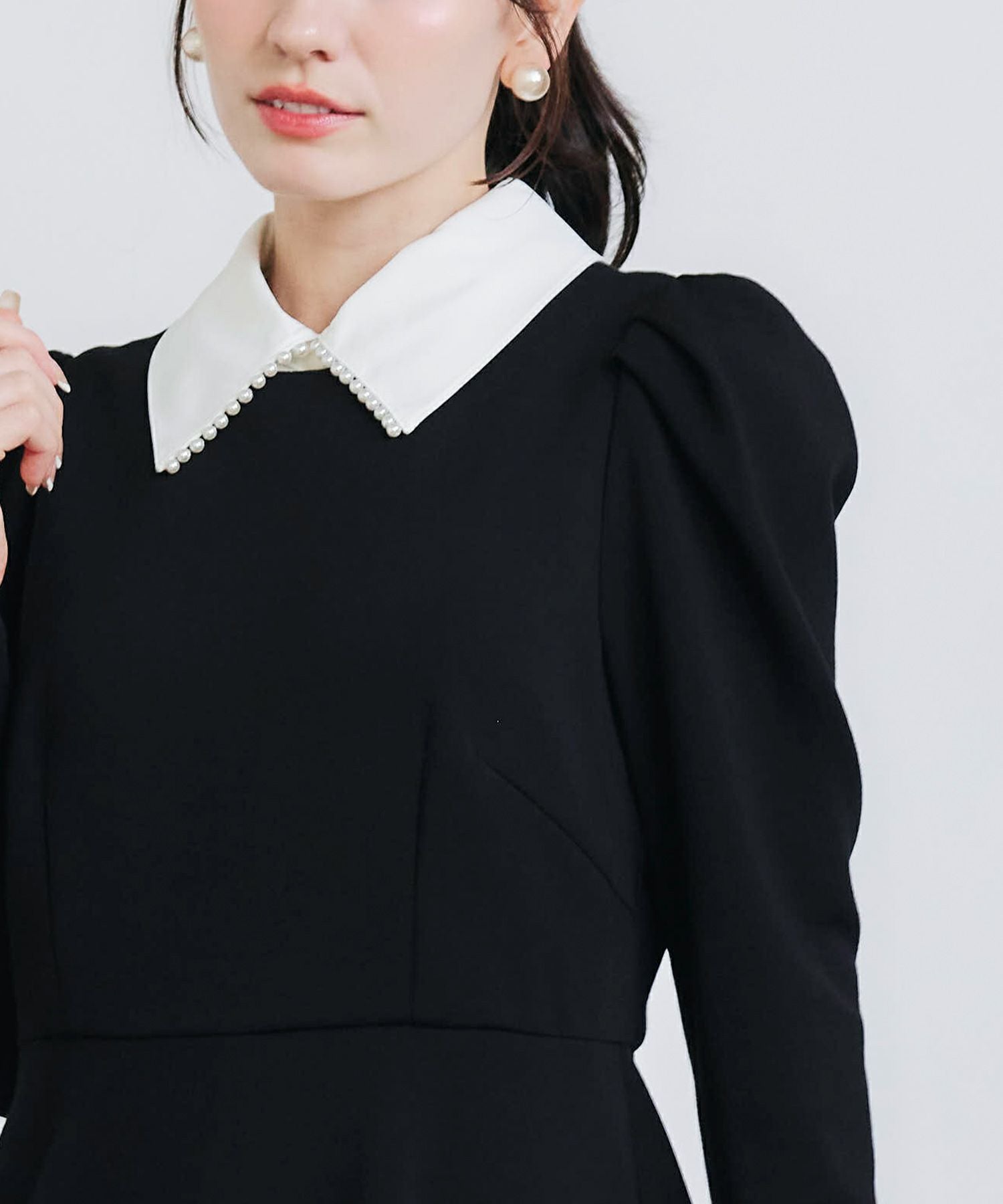 取り外し可能パール襟ワンピース | PICCIN (ピッチン) 公式通販