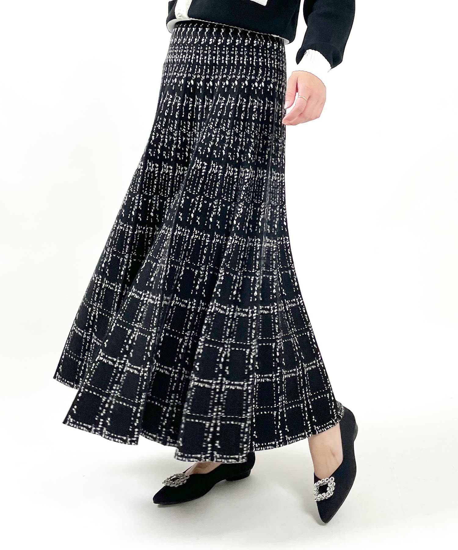 【美品】Theory　完売 アコーディオンプリーツスカート 美品♡ Theory 22AW 完売 アコーディオンプリーツスカートブラック