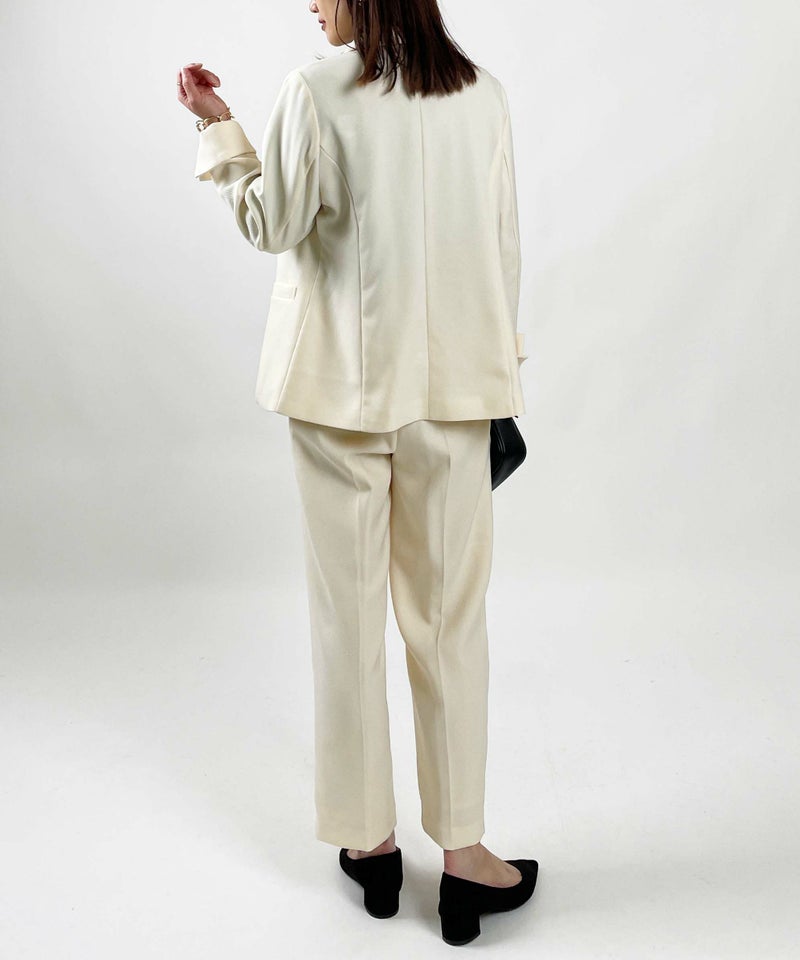 model：H164　着用サイズ：M　アイボリー　セットアップで