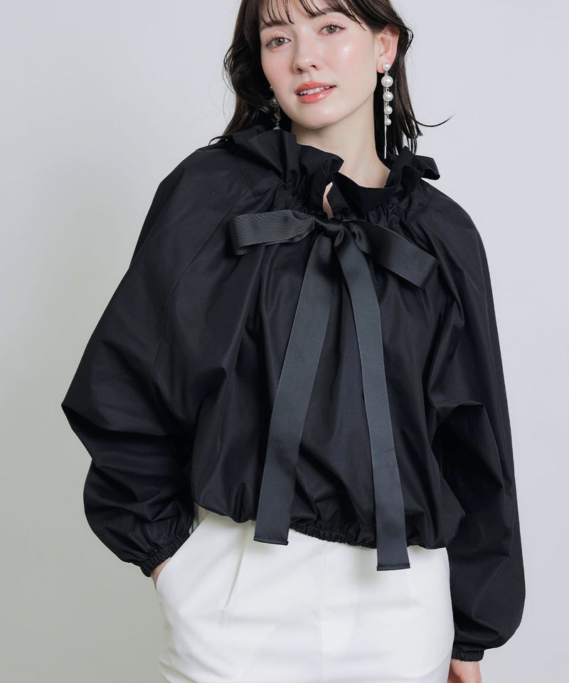 model：H155　着用サイズ：M　ブラック