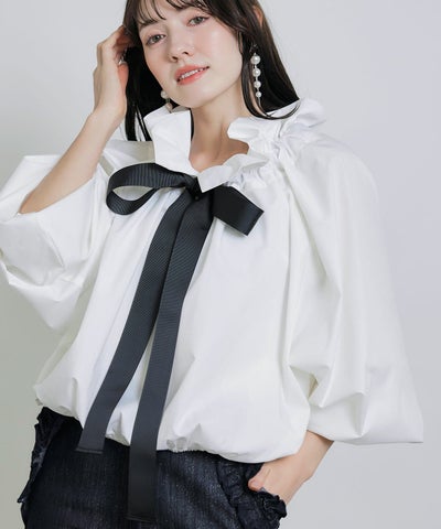 model：H155　着用サイズ：M　ホワイト系その他