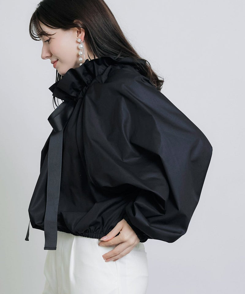 model：H155　着用サイズ：M　ブラック