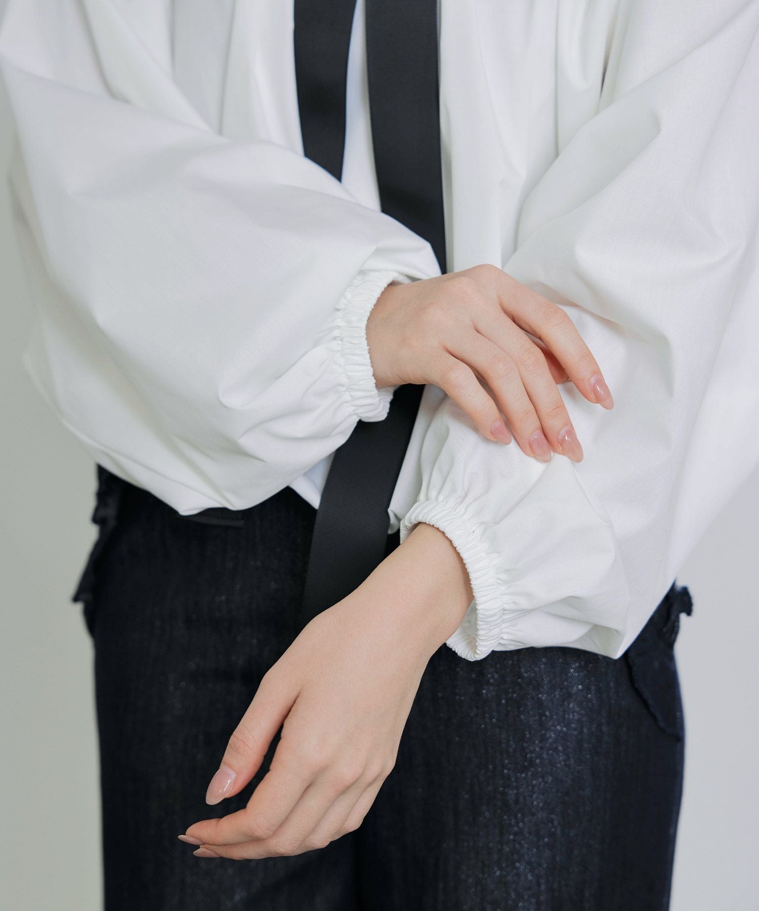 spic&amp;span購入　キラキラ付きブラウス　白　新品未使用タグ付き Spick & Span - spic&span購入 キラキラ付きブラウス 白 新品未使用