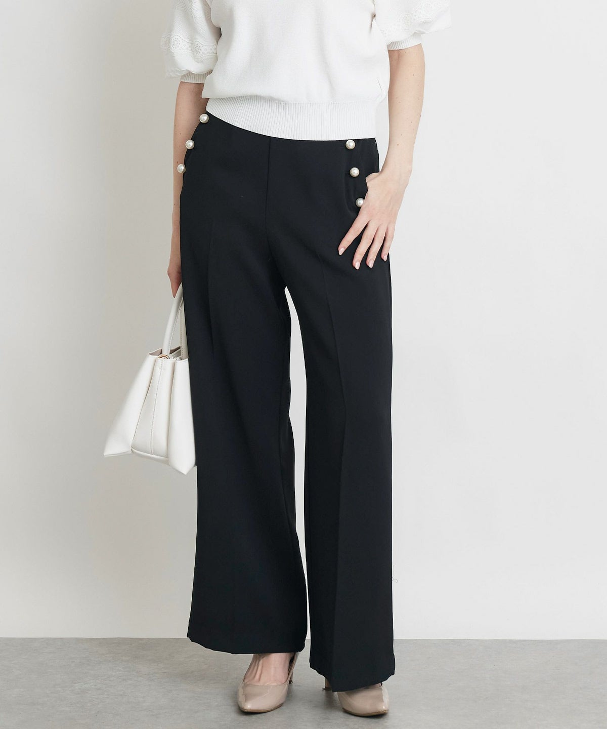 model：H160　着用サイズ：M　ブラック