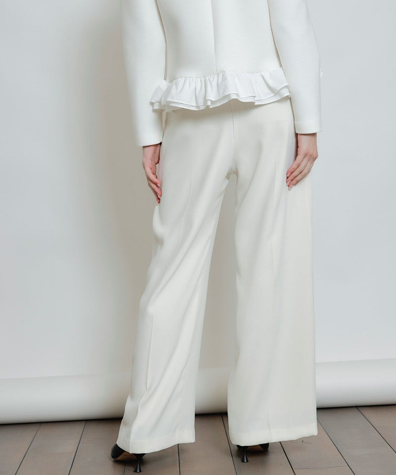 model：H160　着用サイズ：M　オフホワイト