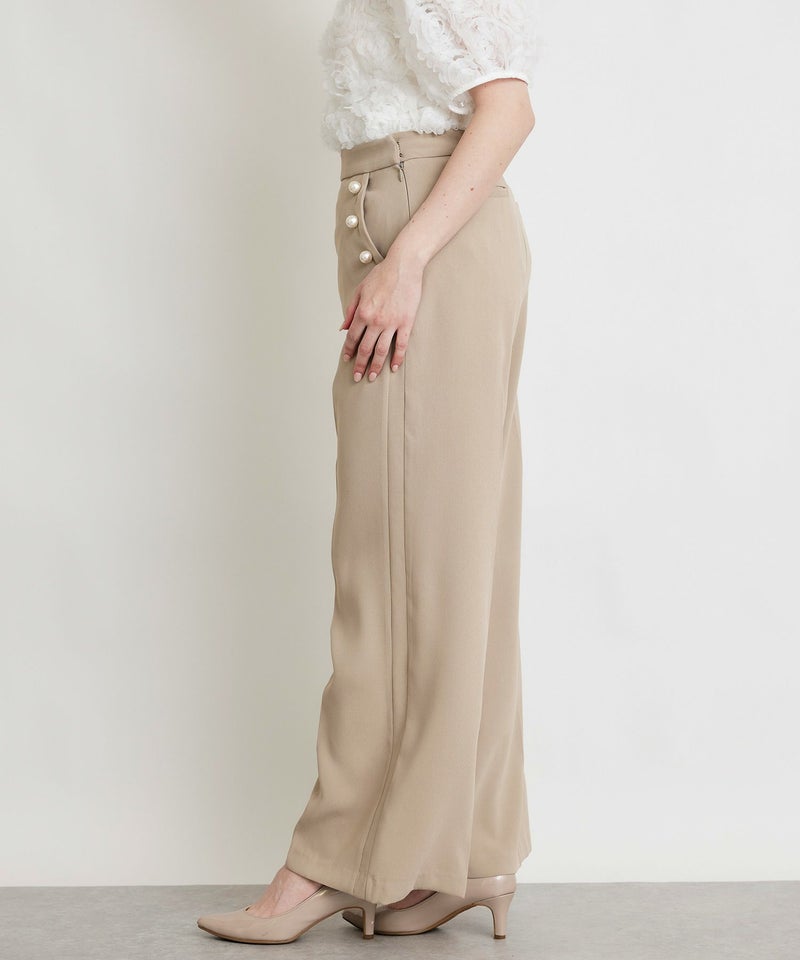 model：H160　着用サイズ：M　ベージュ