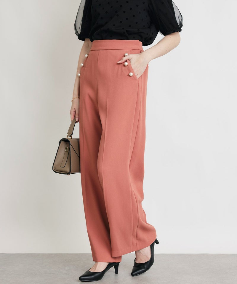 model：H160　着用サイズ：M　ピンク