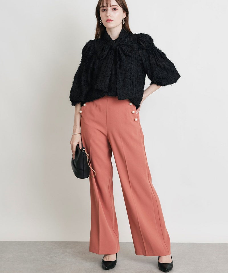 model：H160　着用サイズ：M　ピンク