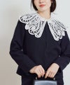 model：H155　着用サイズ：M　ネイビー