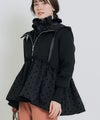 model：H155　着用サイズ：M　ブラック