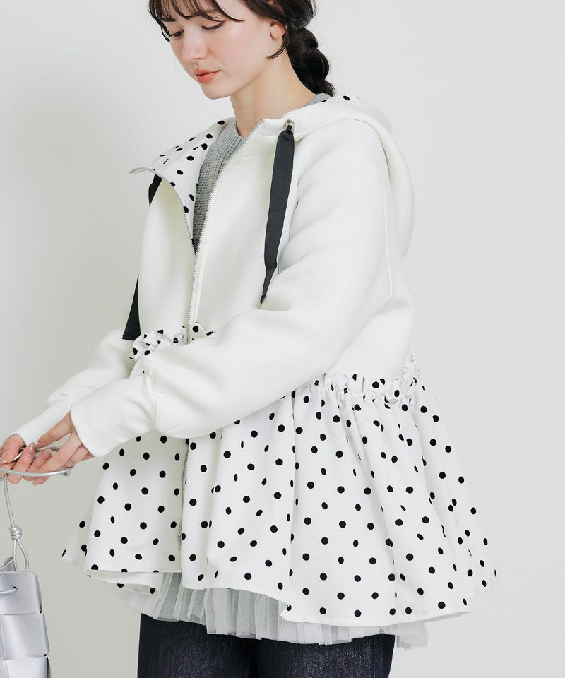 model：H155　着用サイズ：M　オフホワイト